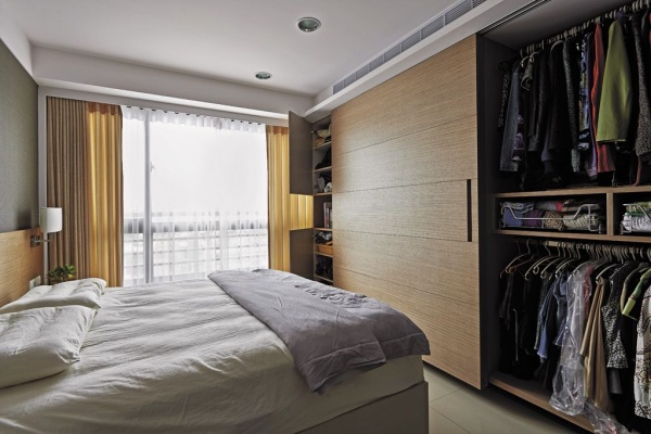 2015现代风格卧室室内装修设计图片