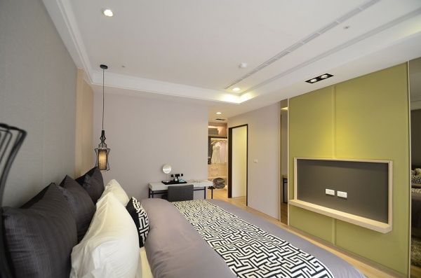 2015现代家庭设计时尚卧室效果图