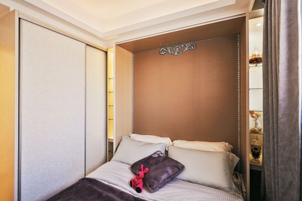现代欧式设计小卧室图片