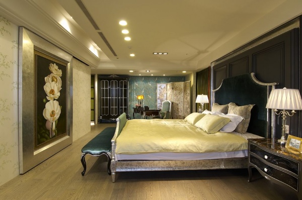 欧式古典风格时尚卧室效果图大全欣赏
