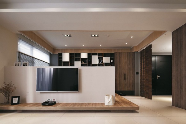 现代风格设计一居室效果图欣赏