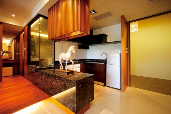 现代风格公寓厨房室内设计效果图片