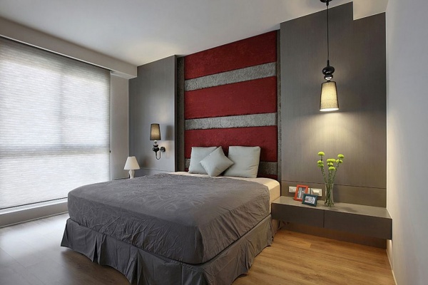 现代简约风格复式家居卧室装修效果图