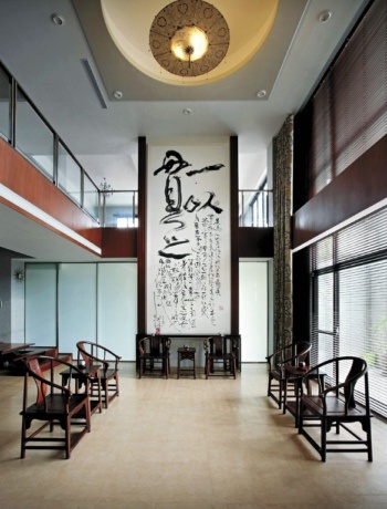 中式风格背景墙设计图