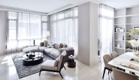 2015现代风格二居室室内装修设计图片欣赏