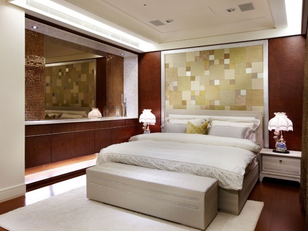 现代古典装修设计时尚卧室效果图