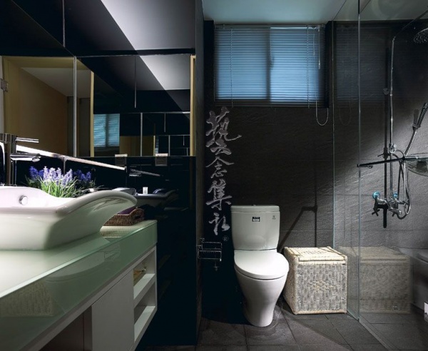现代美式风格设计卫生间图片欣赏