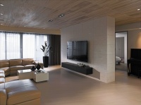 现代日式风格四居室设计图大全