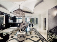 新古典欧式别墅室内设计效果图片