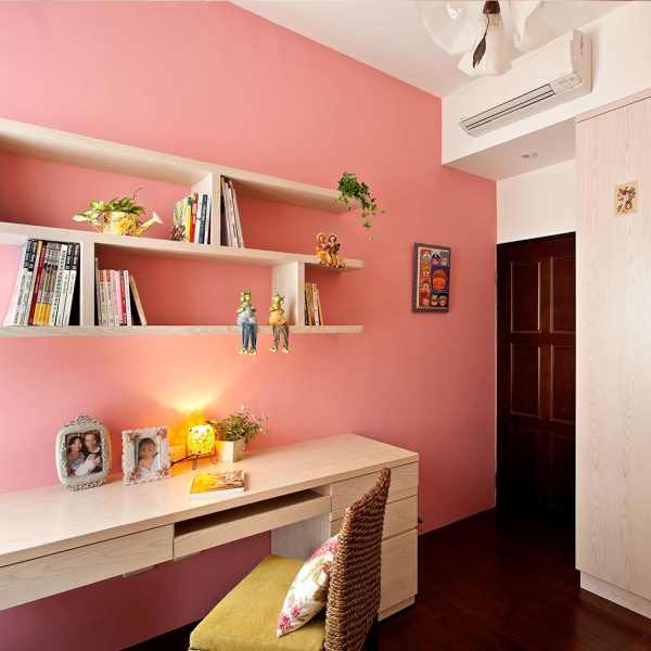 现代风格公寓书房室内图片