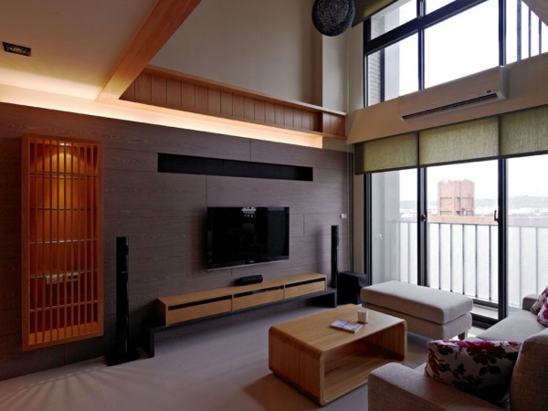现代日式风格别墅装修设计图片