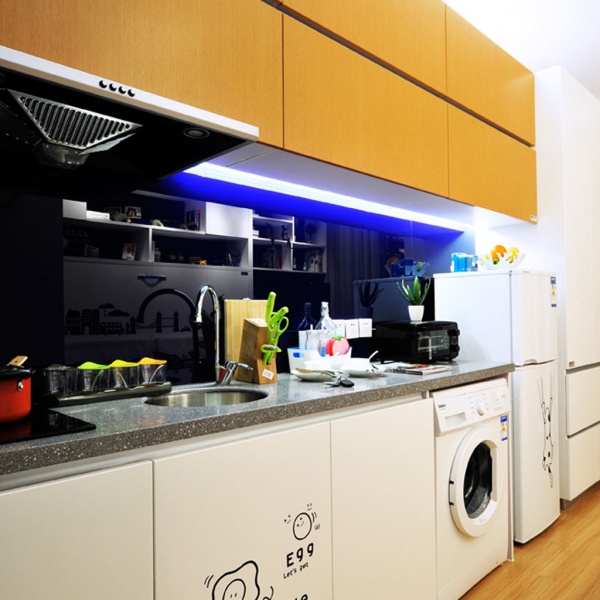 现代风格28平米小户型厨房装修设计