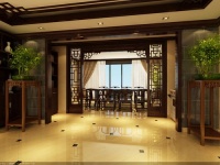 金隅国际 -新中式风格-两居室