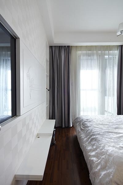 现代风格卧室窗帘设计图大全