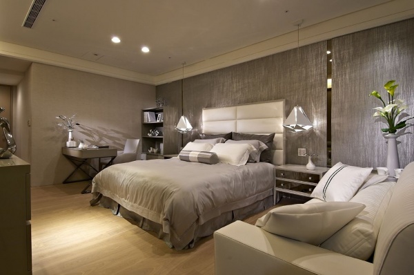 优雅时尚现代家居卧室整体设计装修