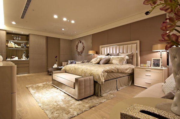 优雅时尚现代家居卧室装修效果图