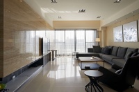 2015现代风格二居装修设计案例
