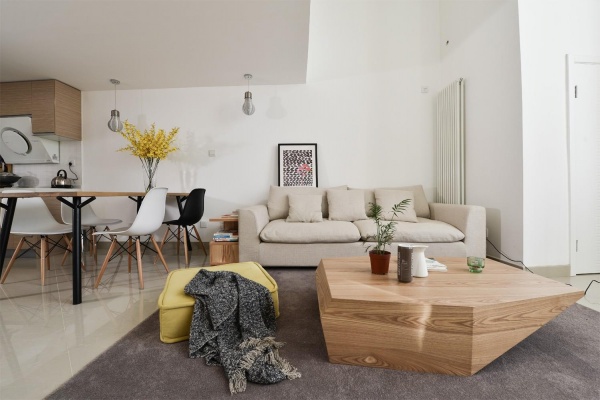 北欧家庭装修设计室内客厅效果图2015大全