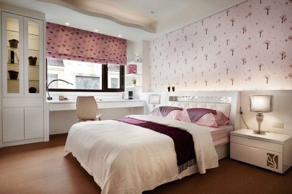 现代风格浪漫卧室设计图大全