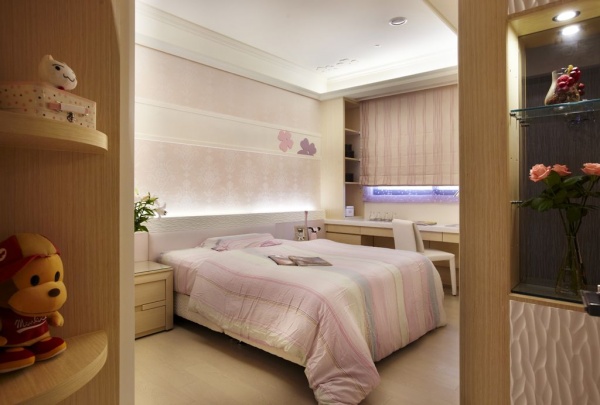 现代风格别墅室内卧室设计效果图片