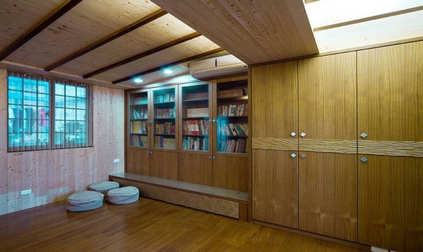 日式风格二居书房设计图片