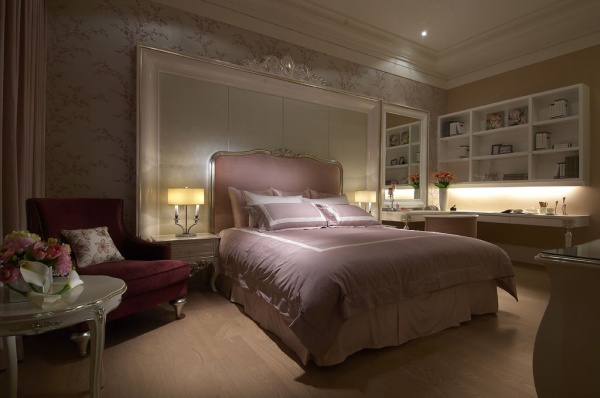 欧式古典装修设计卧室图片欣赏