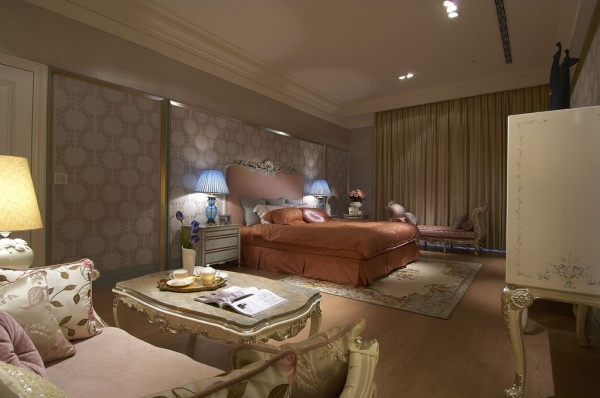 欧式古典时尚设计卧室效果图大全欣赏