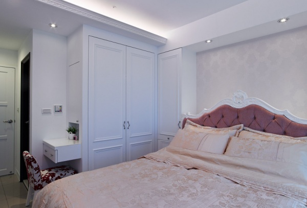 古典简约风格一居卧室装修图片