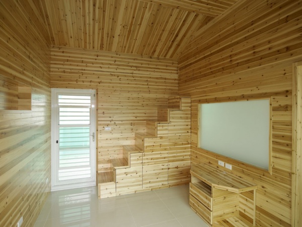 现代创意木房屋装修
