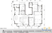 万豪国际公寓-现代简约-三居室