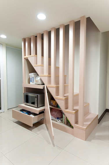 家庭设计楼梯隔断效果图