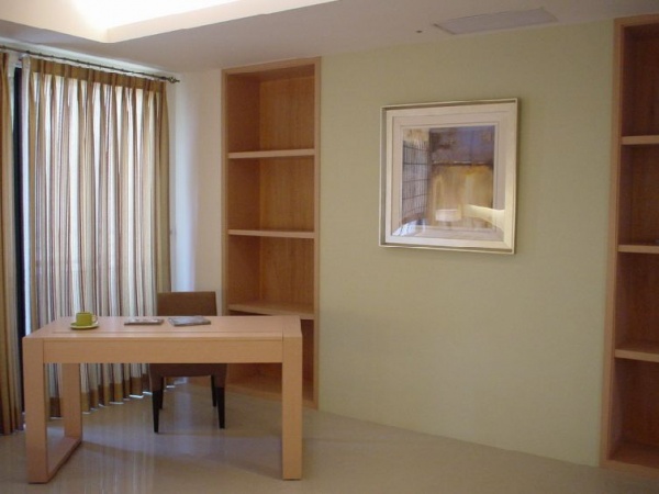家庭设计室内小书房效果图