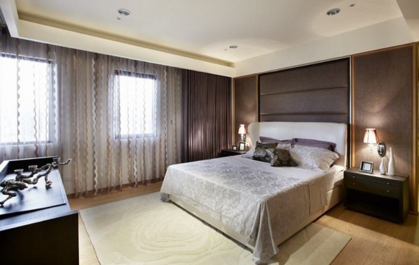 现代风格卧室室内装修设计效果图片