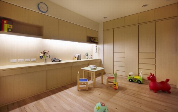 现代风格两室儿童房室内设计图片