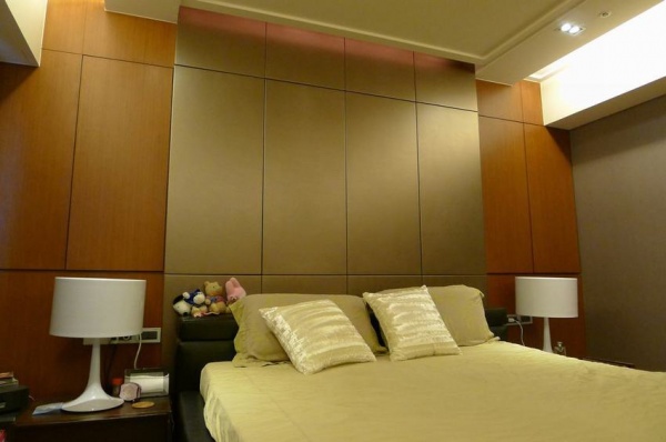 日式床头背景墙设计