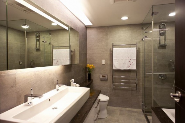 现代风格室内卫生间装饰效果图片