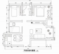 保利茉莉-现代简约-三居室