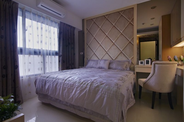 现代美式家庭设计时尚卧室效果图