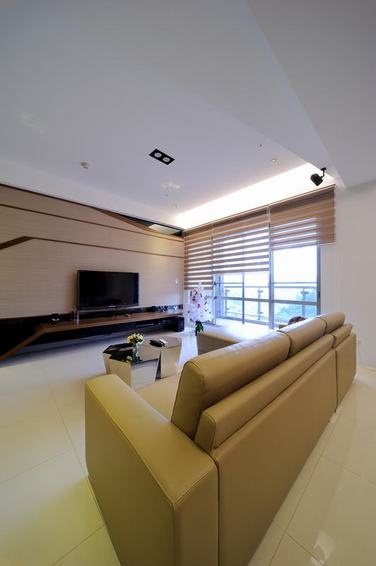 80平米现代风公寓室内设计图片