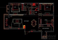 复兴路85号院-现代简约-三居室