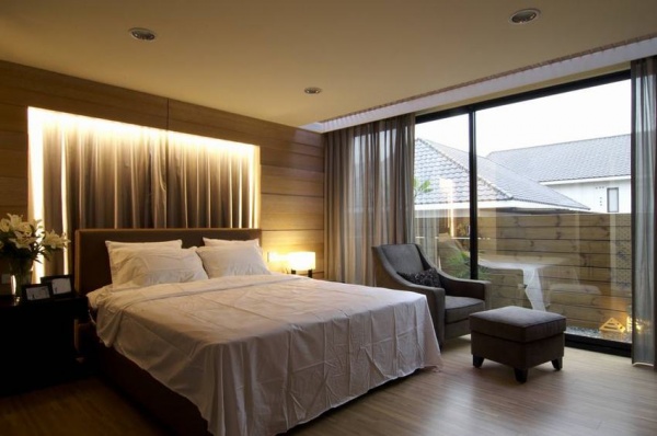 日式现代卧室装修图片
