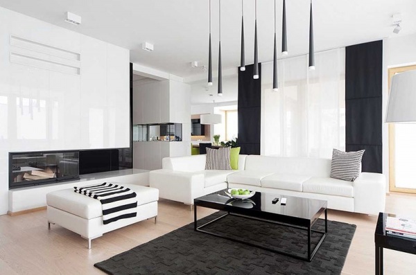 极简风格住宅设计 不一样的黑白经典