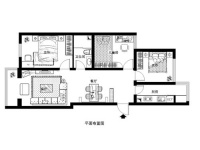西北旺小区-简欧风格-三居室