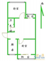 龙华园东区-简欧风格-三居室