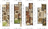 中建红杉溪谷258平米别墅装修设计
