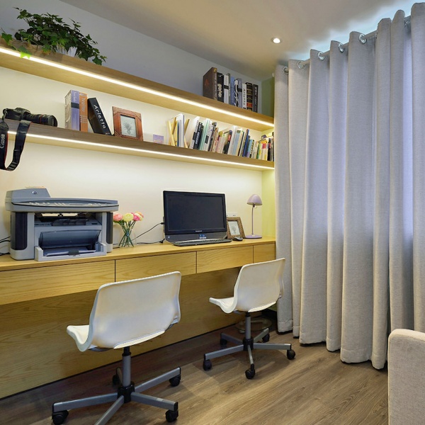 现代简约家居办公室书房设计