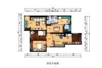 美式风格—厢红旗3号院—三居室