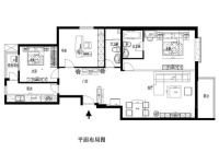 富贵园-新中式风格-三居室