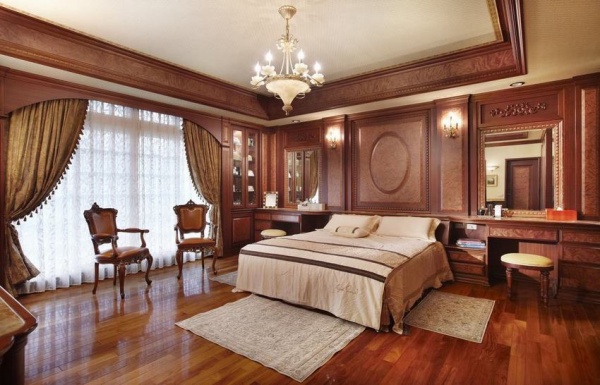 欧式古典奢华卧室装饰效果图