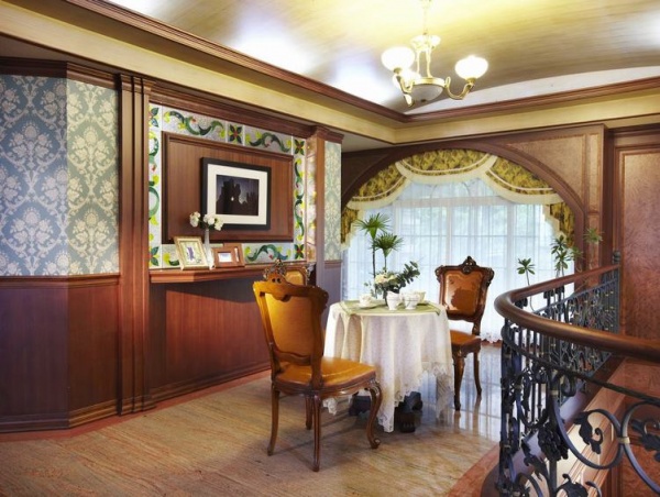 欧式室内小餐厅设计效果图片